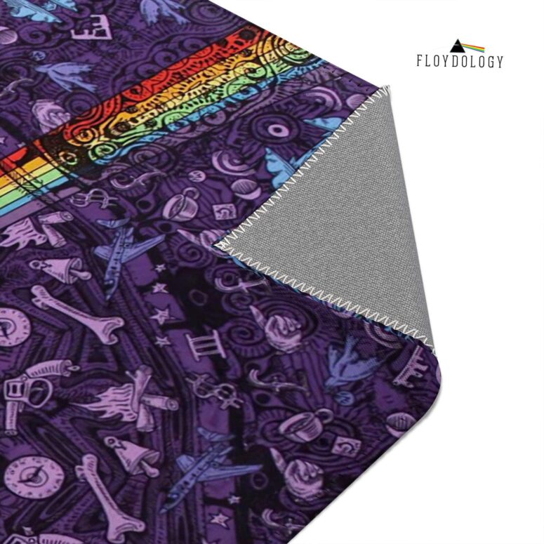 Pink Floyd Dark Side of the Moon Album Psychedelic Rug