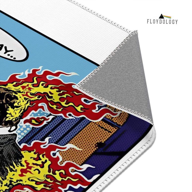 Pink Floyd Wish You Were Here WYWH Pop Art Rug Pink Floyd Wish You Were Here WYWH Pop Art Rug
