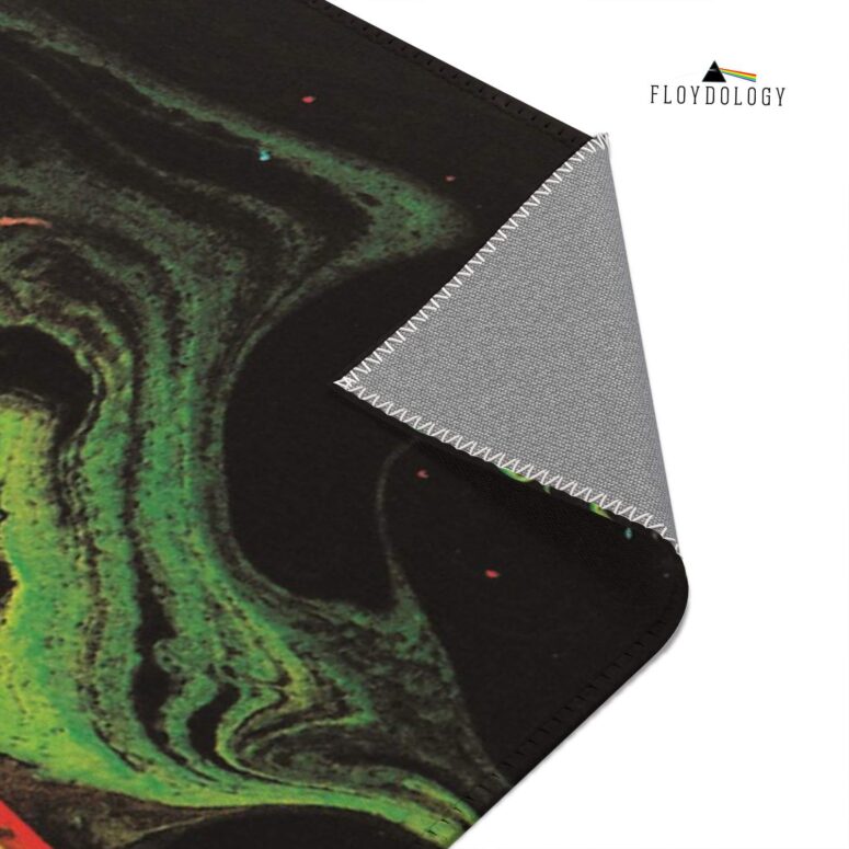 Pink Tear Drop Art Pink Floyd Rug