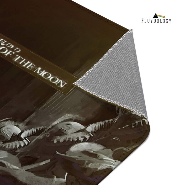 The Dark Side Of The Moon Lady Illustration Pink Floyd Rug