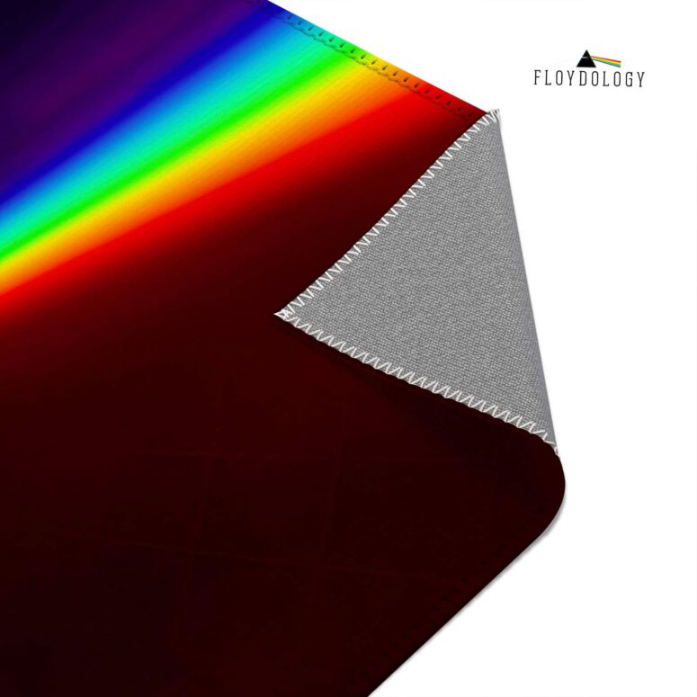 The Dark Side of The Moon Digital Painting Pink Floyd Rug