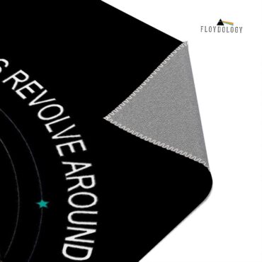 The Universe does Revolve Around Pink Floyd Rug