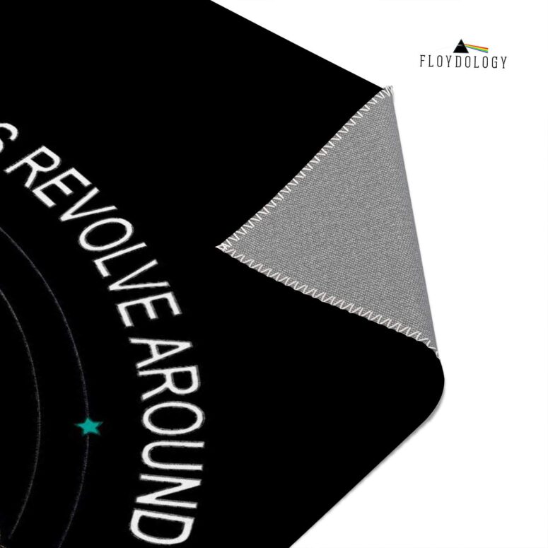 The Universe does Revolve Around Pink Floyd Rug The Universe does Revolve Around Pink Floyd Rug