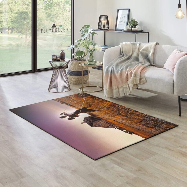 A Collection of Great Dance Songs Album Cover 1981 Pink Floyd Rug