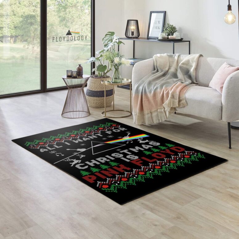 All I Want For Christmas Is Pink Floyd Rug