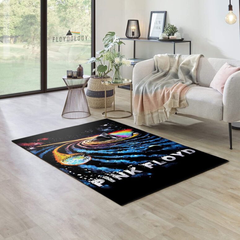 DSOTM Universe of Chaos Pink Floyd Rug