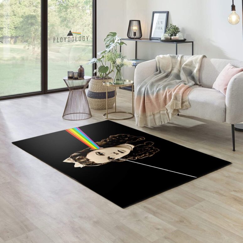 Dark Side Of The Moon and Dorothy Pink Floyd Rug