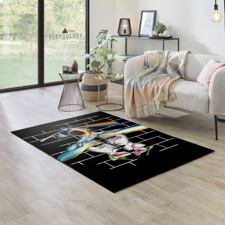 Division Bell Meets The Dark Side Of The Wall Pink Floyd Rug