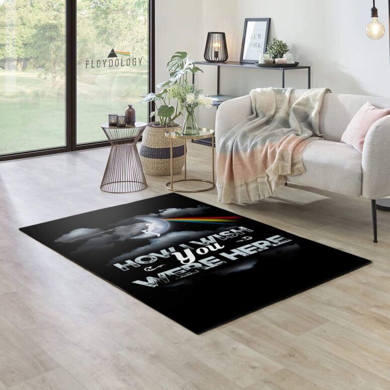 How Wish You Were Here Art Pink Floyd Rug