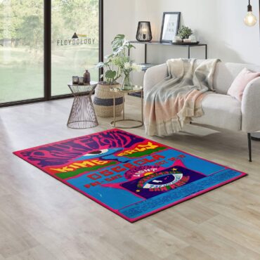 Kimberly Osceola Pepperland San Rafael Pink Floyd Rug