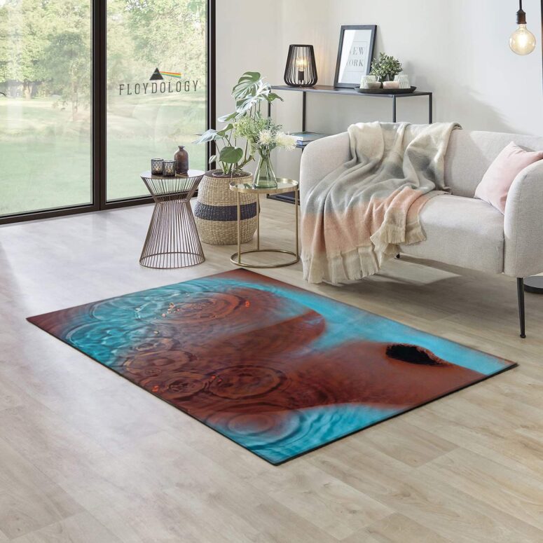 Meddle Album Cover 1971 Pink Floyd Rug Meddle Album Cover 1971 Pink Floyd Rug
