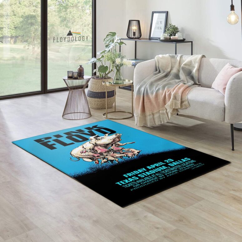 Pink Floyd Dallas Texas 1994 Concert Rug Pink Floyd Dallas Texas 1994 Concert Rug