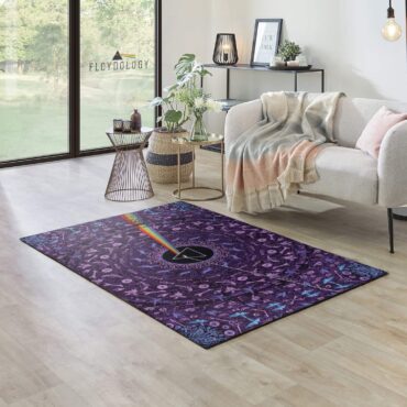 Pink Floyd Dark Side of the Moon Album Psychedelic Rug