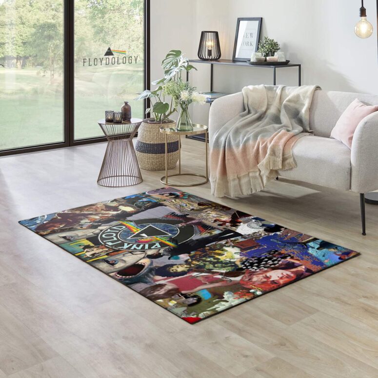 Pink Floyd Icons FAN Art Rug