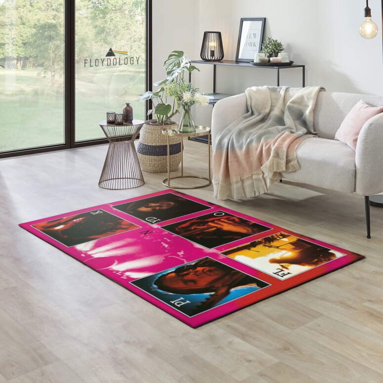 Pink Floyd Live Show Digital Art Rug Pink Floyd Live Show Digital Art Rug