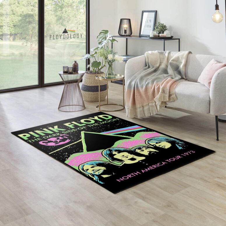 Pink Floyd North America Tour 1973 Rug