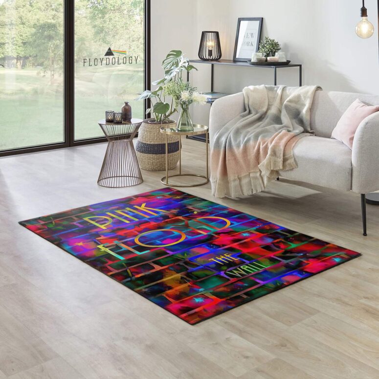 Pink Floyd The Wall Water Painting Rug