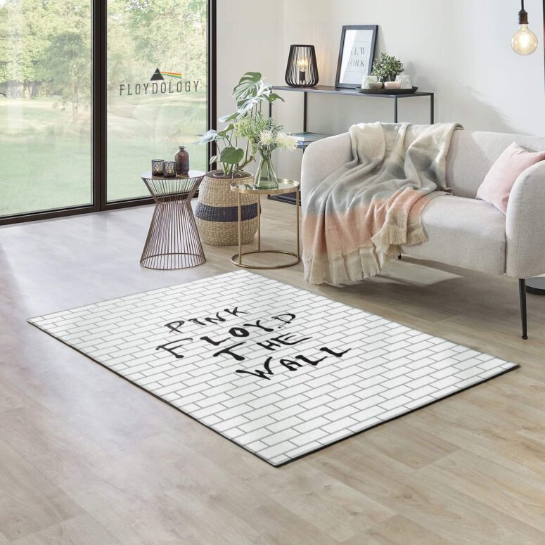 Pink Floyd The Wall background Rug Pink Floyd The Wall background Rug