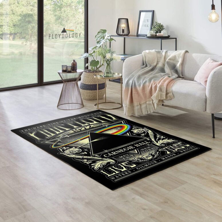 Pink Floyd DSOTM Tour Carnegie Hall 1972 New York Rug Pink Floyd DSOTM Tour Carnegie Hall 1972 New York Rug