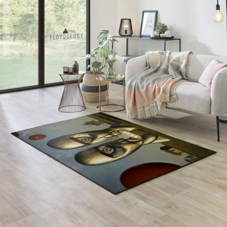 The Division Bell Fan Art Pink Floyd Rug