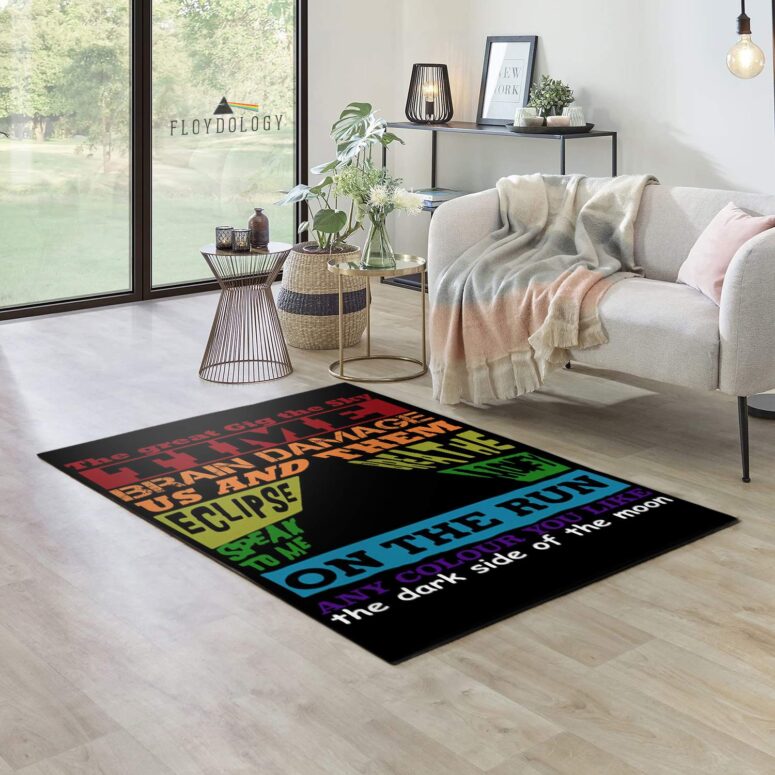 The Great Gig in the Sky Time DSOTM On the Run Breathe Pink Floyd Album Rug