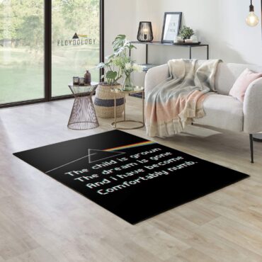 The child is grown The dream is gone I have become comfortably numb Pink Floyd Rug