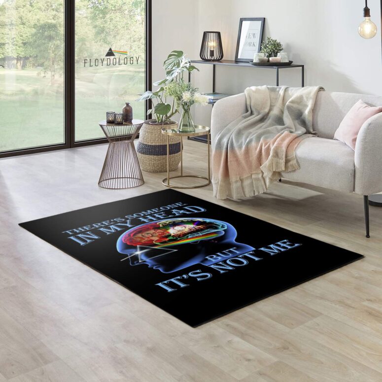There's Someone in My Head But It's Not Me Pink Floyd Rug There's Someone in My Head But It's Not Me Pink Floyd Rug