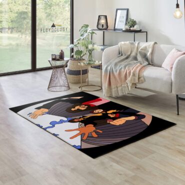 Pink Floyd Fish Eye Lense Rug