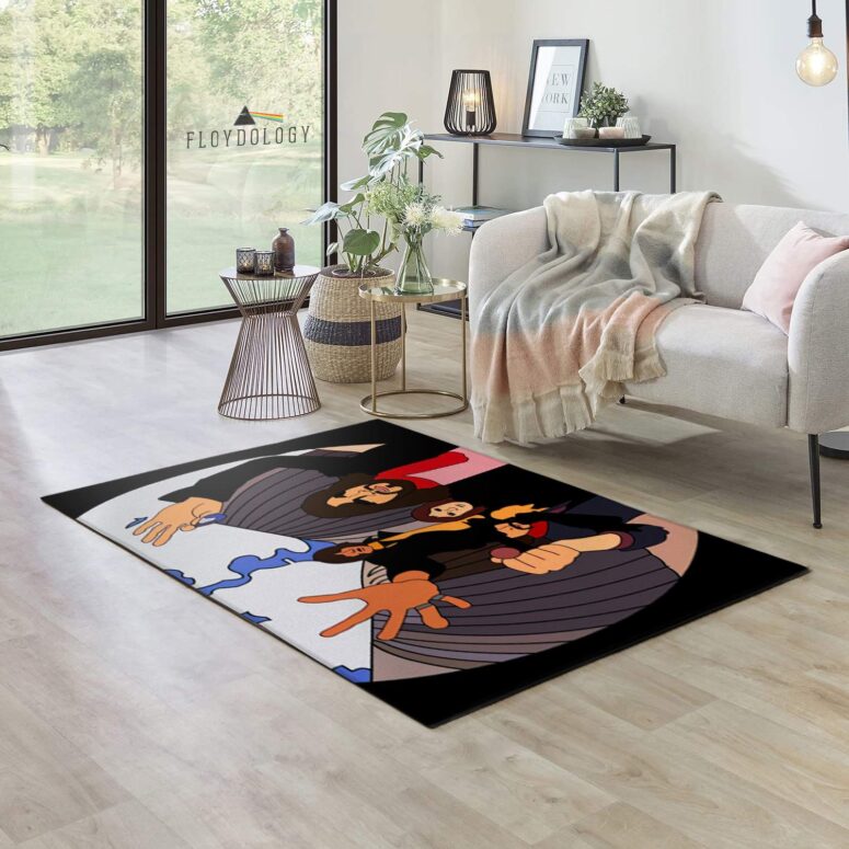 Pink Floyd Fish Eye Lense Rug