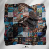 Left2d Backpack Golden Dark Side Of The Moon - OtherBrick