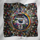 Left2d Backpack Golden Dark Side Of The Moon - OtherBrick