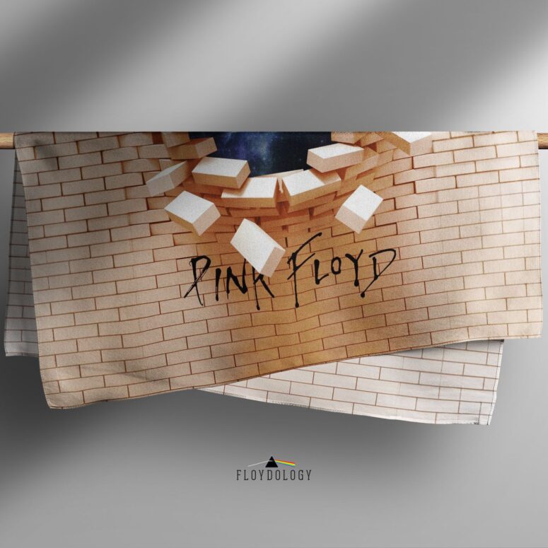 3D Pink Floyd The Wall Poly Pink Floyd Poly Scarf