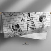 Left2d Backpack Golden Dark Side Of The Moon - OtherBrick
