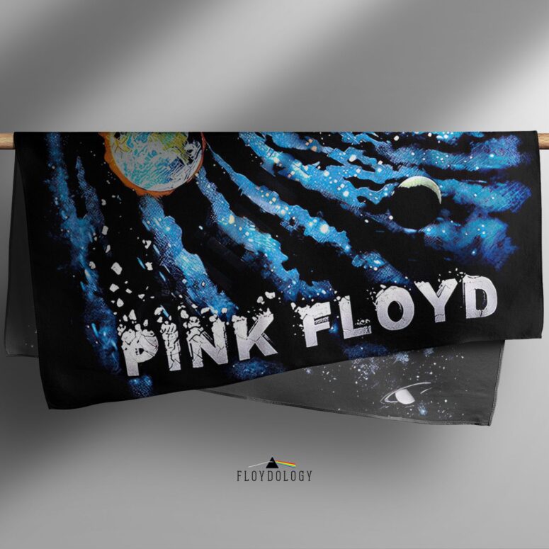 DSOTM Universe of Chaos Pink Floyd Poly Scarf