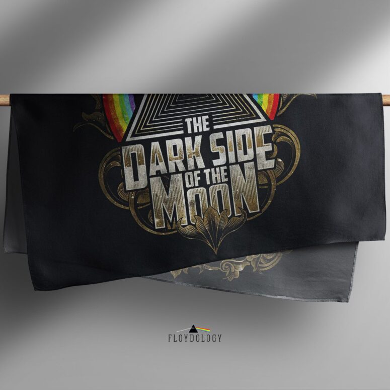 Dark Side Of The Moon 1972 1973 Pink Floyd Poly Scarf