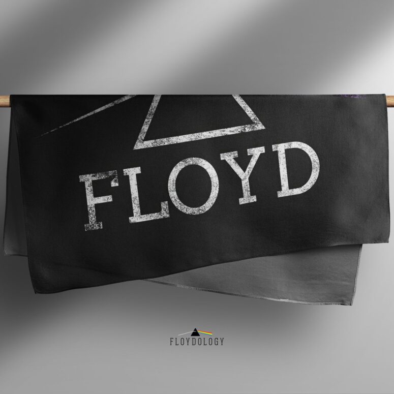Dark Side Of The Moon Distressed Pink Floyd Poly Scarf Dark Side Of The Moon Distressed Pink Floyd Poly Scarf