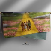 Left2d Backpack Golden Dark Side Of The Moon - OtherBrick