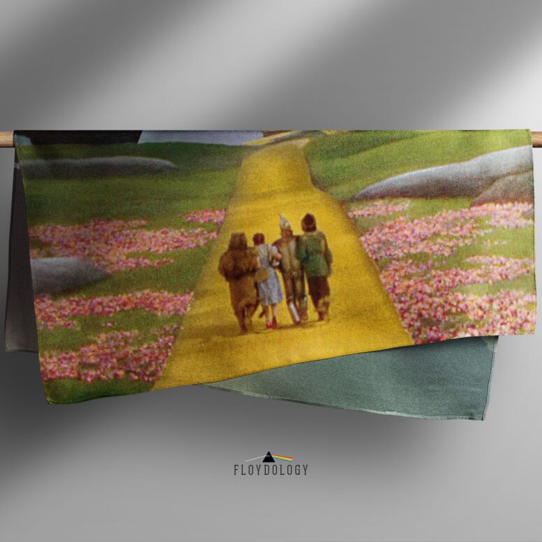 Dark Side of the Rainbow x Wizard of Oz at The Logan Theatre Pink Floyd Poly Scarf Dark Side of the Rainbow x Wizard of Oz at The Logan Theatre Pink Floyd Poly Scarf