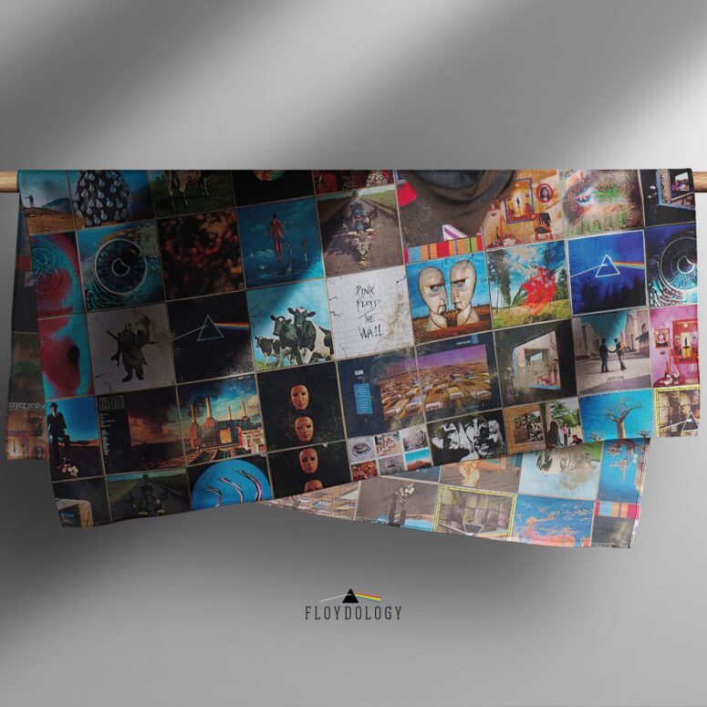 Foot In The Door The Best Of Pink Floyd Poly Scarf Foot In The Door The Best Of Pink Floyd Poly Scarf