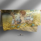 Left2d Backpack Golden Dark Side Of The Moon - OtherBrick