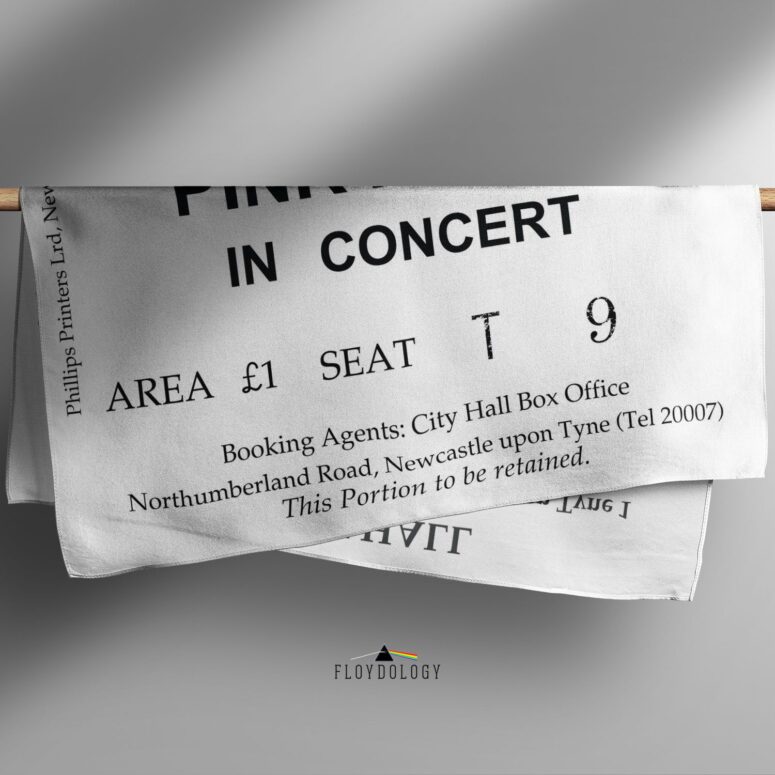 Newcastle City Hall Pink Floyd in Concert Poly Scarf Newcastle City Hall Pink Floyd in Concert Poly Scarf