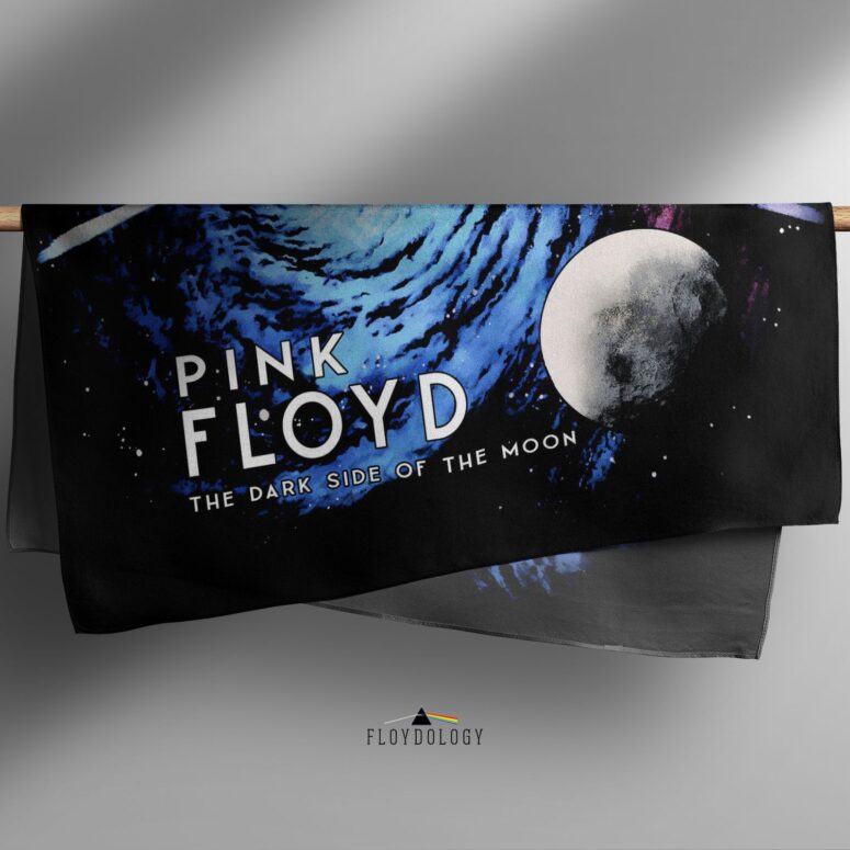 Pink Floyd Black Hole Dark Side Galaxy Poly Scarf