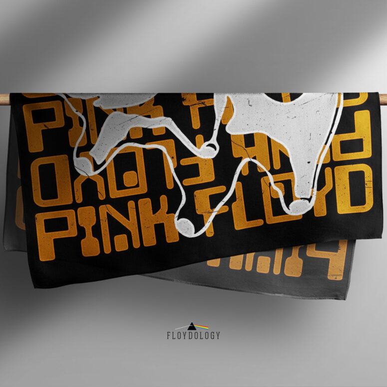 Pink Floyd Drawing Pig Poly Scarf