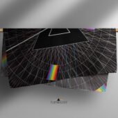 Left2d Backpack Golden Dark Side Of The Moon - OtherBrick