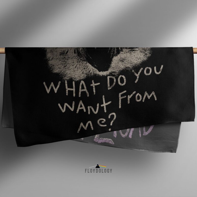 Pink Floyd Owl What Do You Want From Me Poly Scarf Pink Floyd Owl What Do You Want From Me Poly Scarf