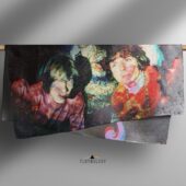Left2d Backpack Golden Dark Side Of The Moon - OtherBrick