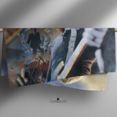 Left2d Backpack Golden Dark Side Of The Moon - OtherBrick