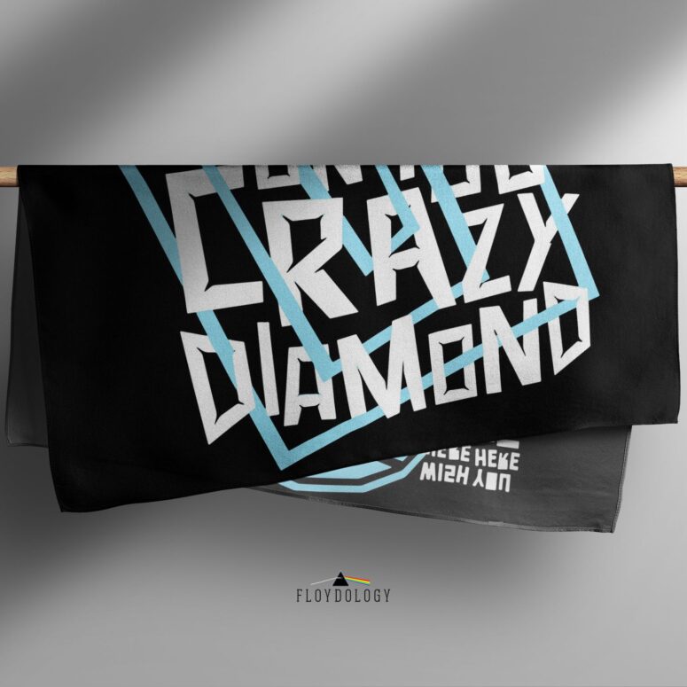 Shine On You Crazy Diamond 1975 Pink Floyd Poly Scarf Shine On You Crazy Diamond 1975 Pink Floyd Poly Scarf