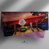 Left2d Backpack Golden Dark Side Of The Moon - OtherBrick