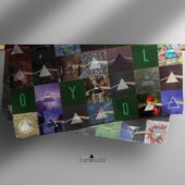 Left2d Backpack Golden Dark Side Of The Moon - OtherBrick